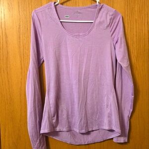 Athleta Purple Longsleeve Top